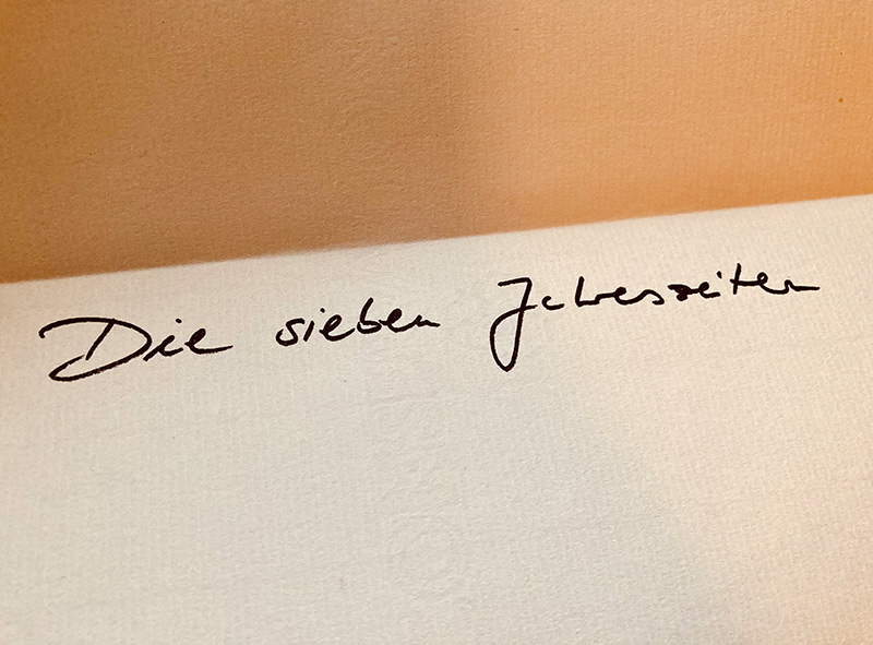 Die sieben Jahreszeiten