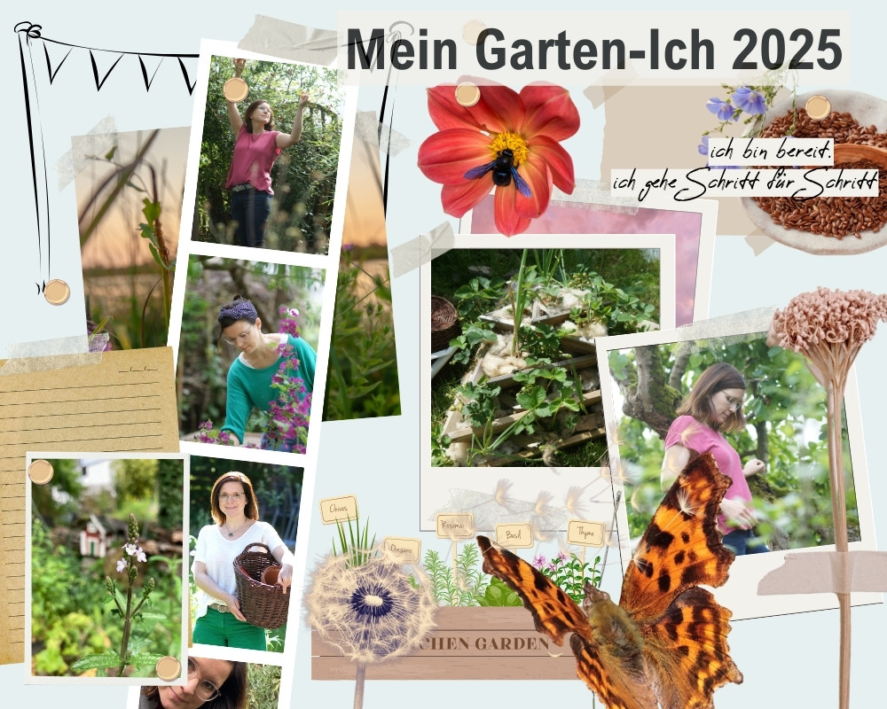 Vision Board Garten Beispiel