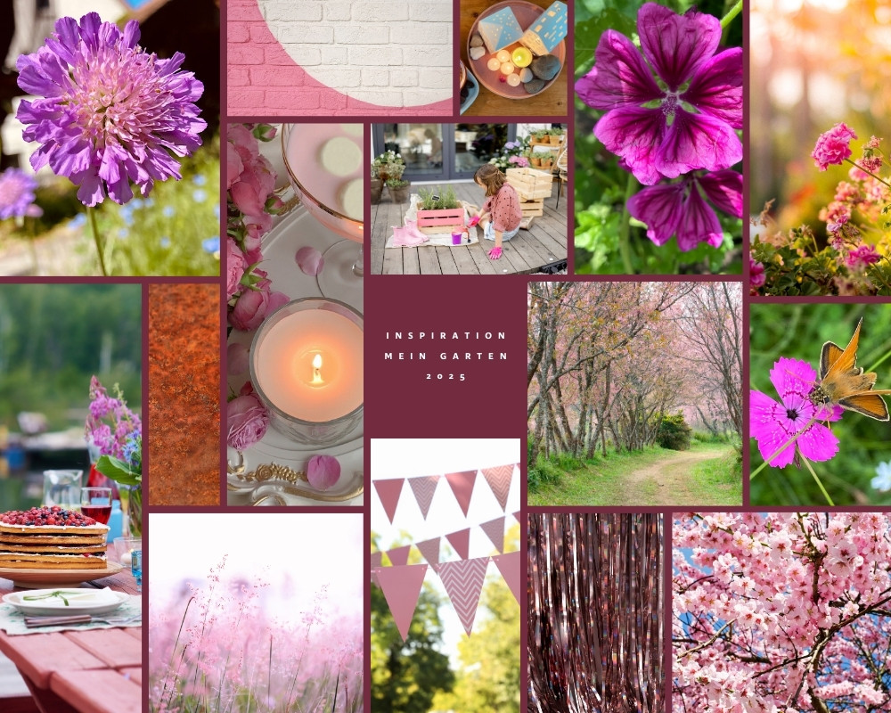 Vision Board Garten Beispiel