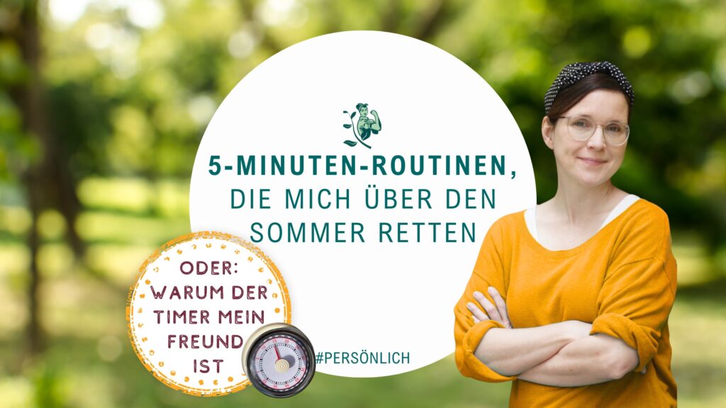 Garten August und Sommer