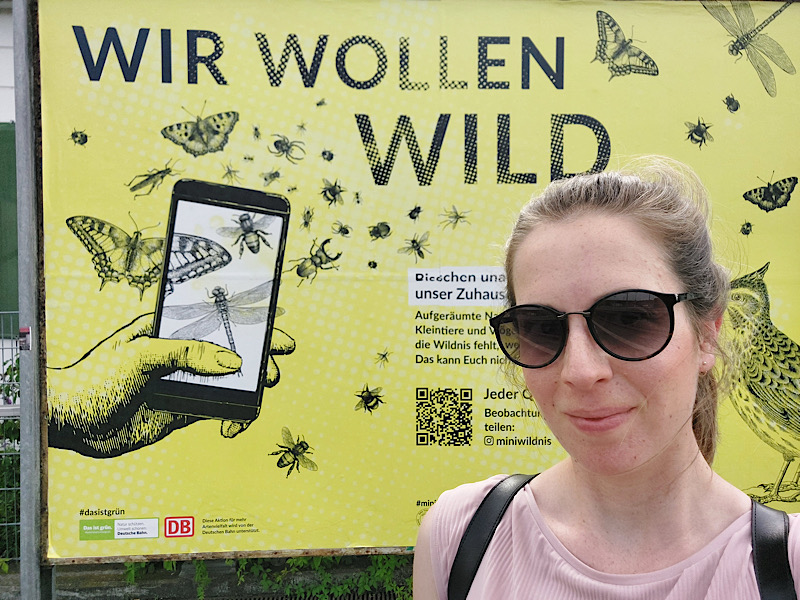 Julia Kurth Wir wollen wild Plakat